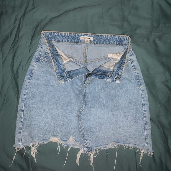 Light blue denim skirt - Picture 7 of 11